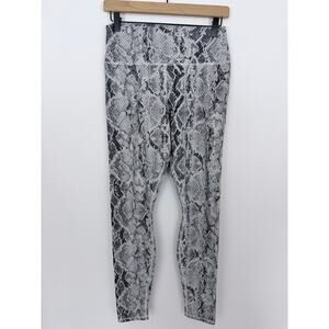 Alo Yoga Snake Print High Waist Leggings Size Large